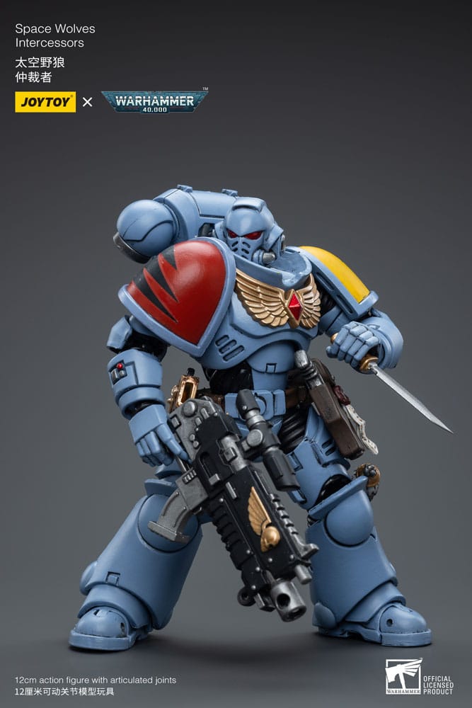 Warhammer 40k: Space Wolves: Intercessors: Action Figure - Joy Toy Action Figure