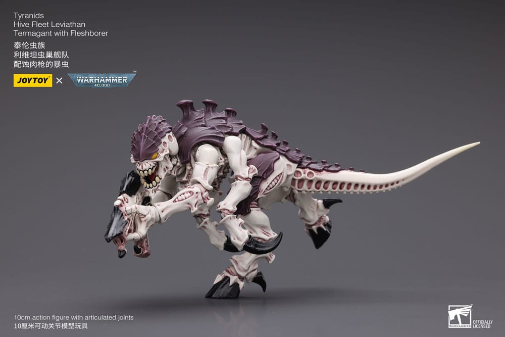 Warhammer 40k: Tyranids: Hive Fleet Leviathan Termagant with Fleshborer: Action Figure - Joy Toy Action Figure