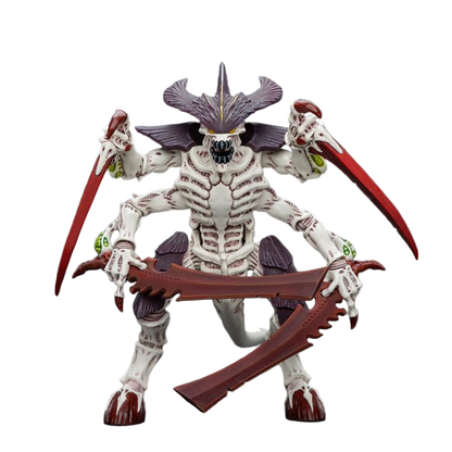 Warhammer 40k: Tyranids: Hive Fleet Leviathan Tyranid Warrior with Boneswords: Action Figure - Joy Toy Action Figures