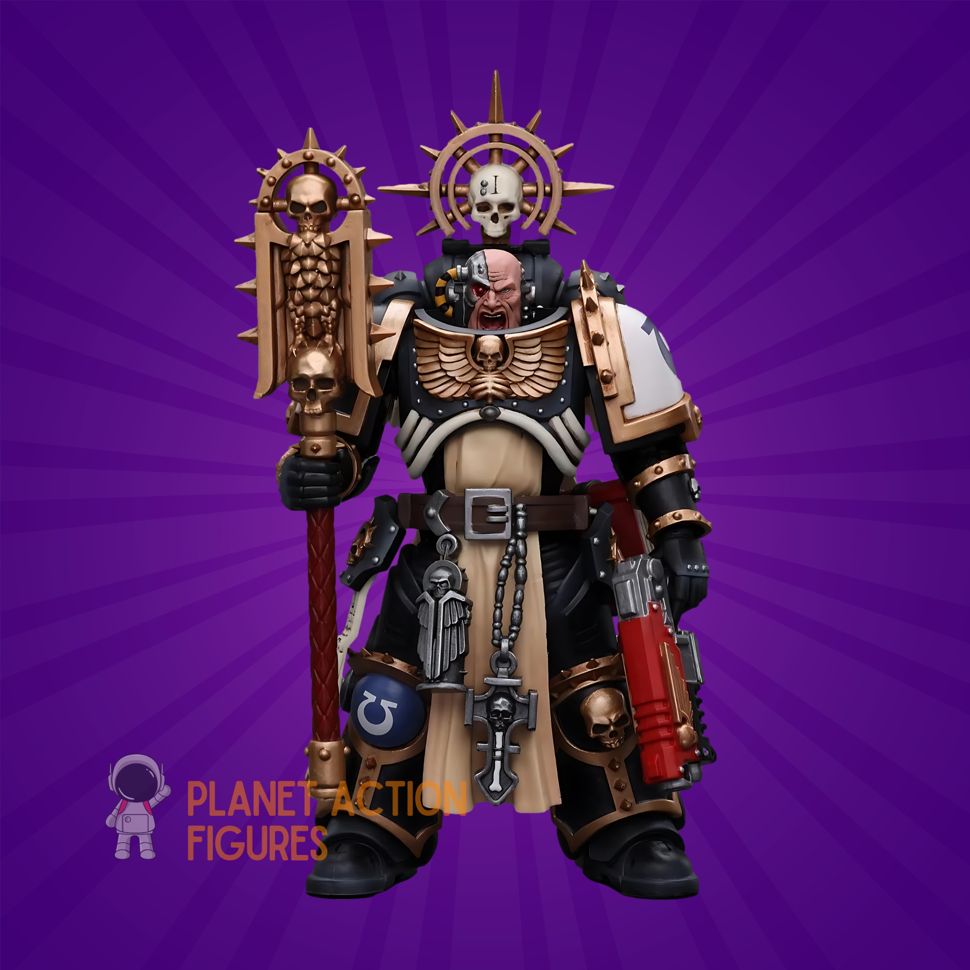 Warhammer 40k: Ultramarines Chaplain Indomitus Joy Toy