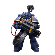 Warhammer 40k: Ultramarines: Desolation Marine with Castellan Launcher (Superfrag): Action Figure - Joy Toy Action Figures