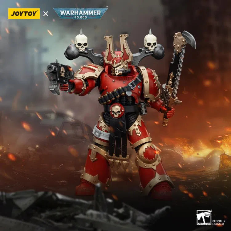 Warhammer 40k: World Eaters: Khorne Berzerker 2: Action Figure: Joy Toy Joy Toy