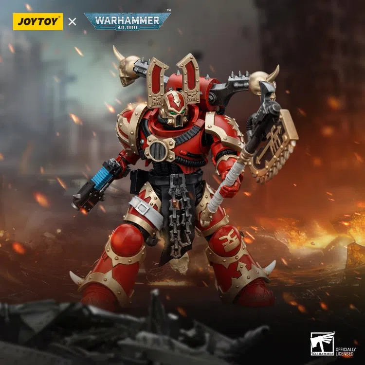 Warhammer 40k: World Eaters: Khorne Berzerker 3: Action Figure: Joy Toy Joy Toy