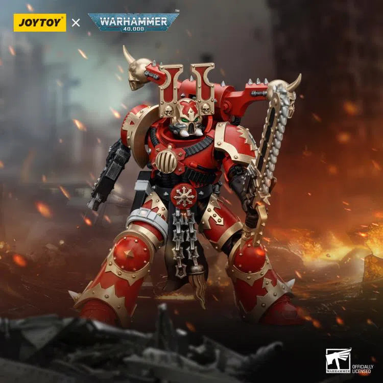 Warhammer 40k: World Eaters: Khorne Berzerker 5: Action Figure: Joy Toy Joy Toy