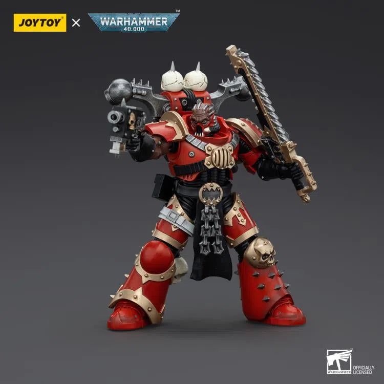 Warhammer 40k: World Eaters: Khorne Berzerker 7: Action Figure: Joy Toy Joy Toy