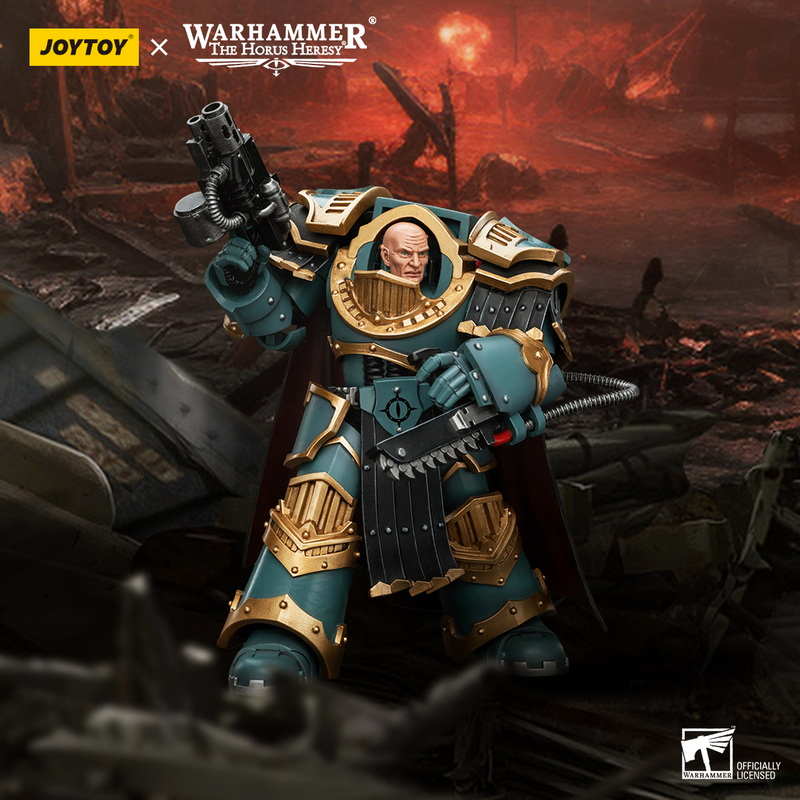 Warhammer: Horus Heresy: Sons of Horus: Legion Praetor in Cataphractii Terminator Armour : Joy Toy Joy Toy