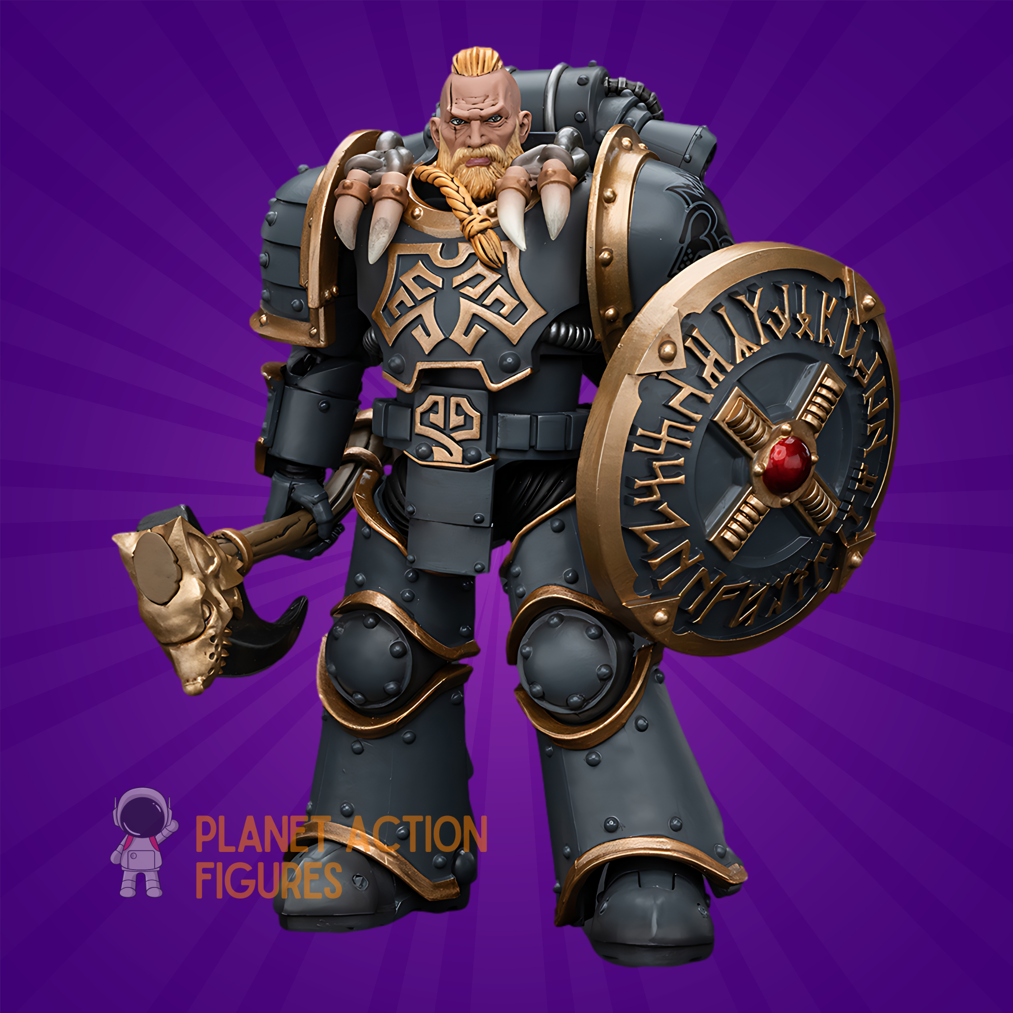 Warhammer Horus Heresy: Space Wolves: Grey Slayer Pack: Grey Slayer 1 Joy Toy