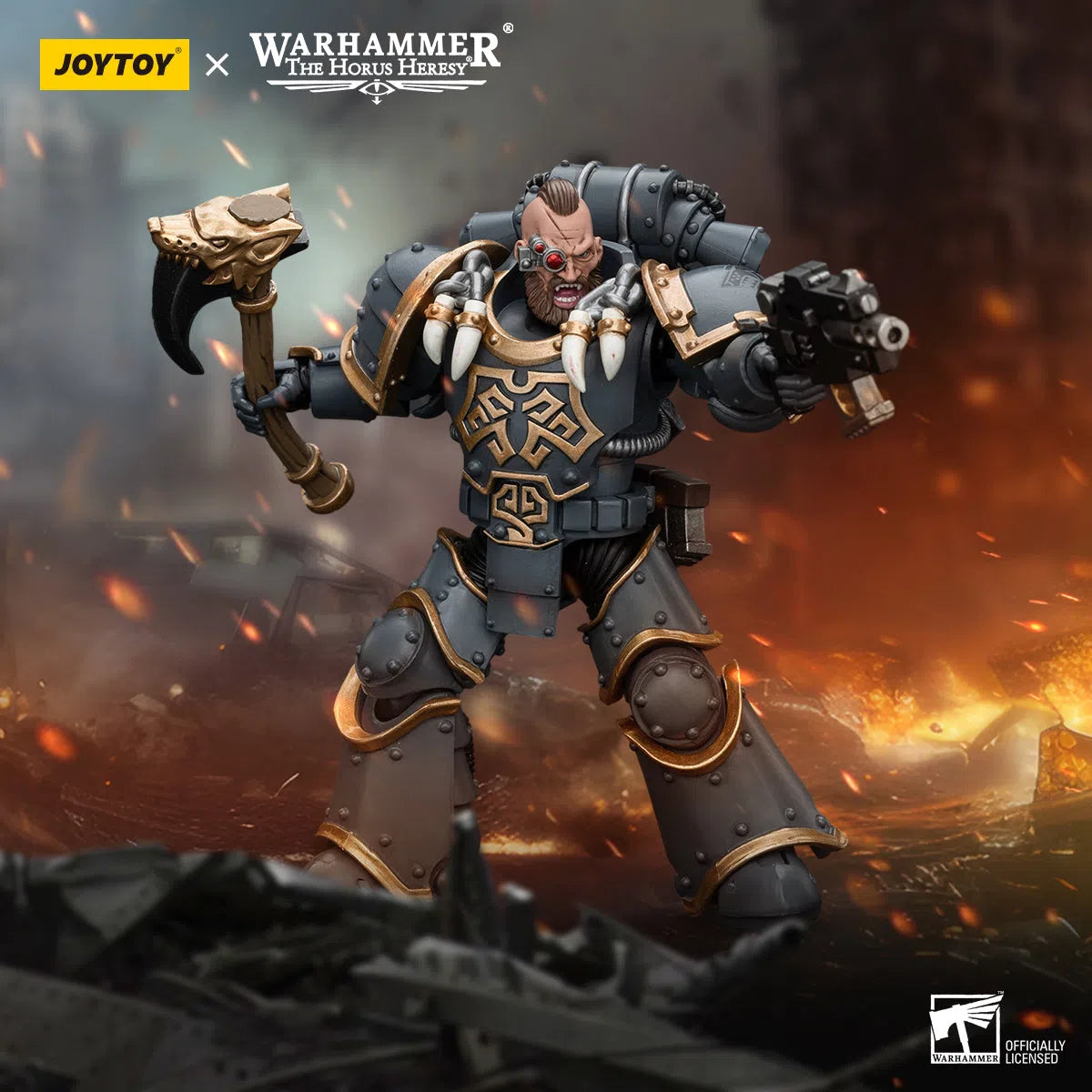 Warhammer Horus Heresy: Space Wolves: Grey Slayer Pack: Grey Slayer 2: Joy Toy Joy Toy