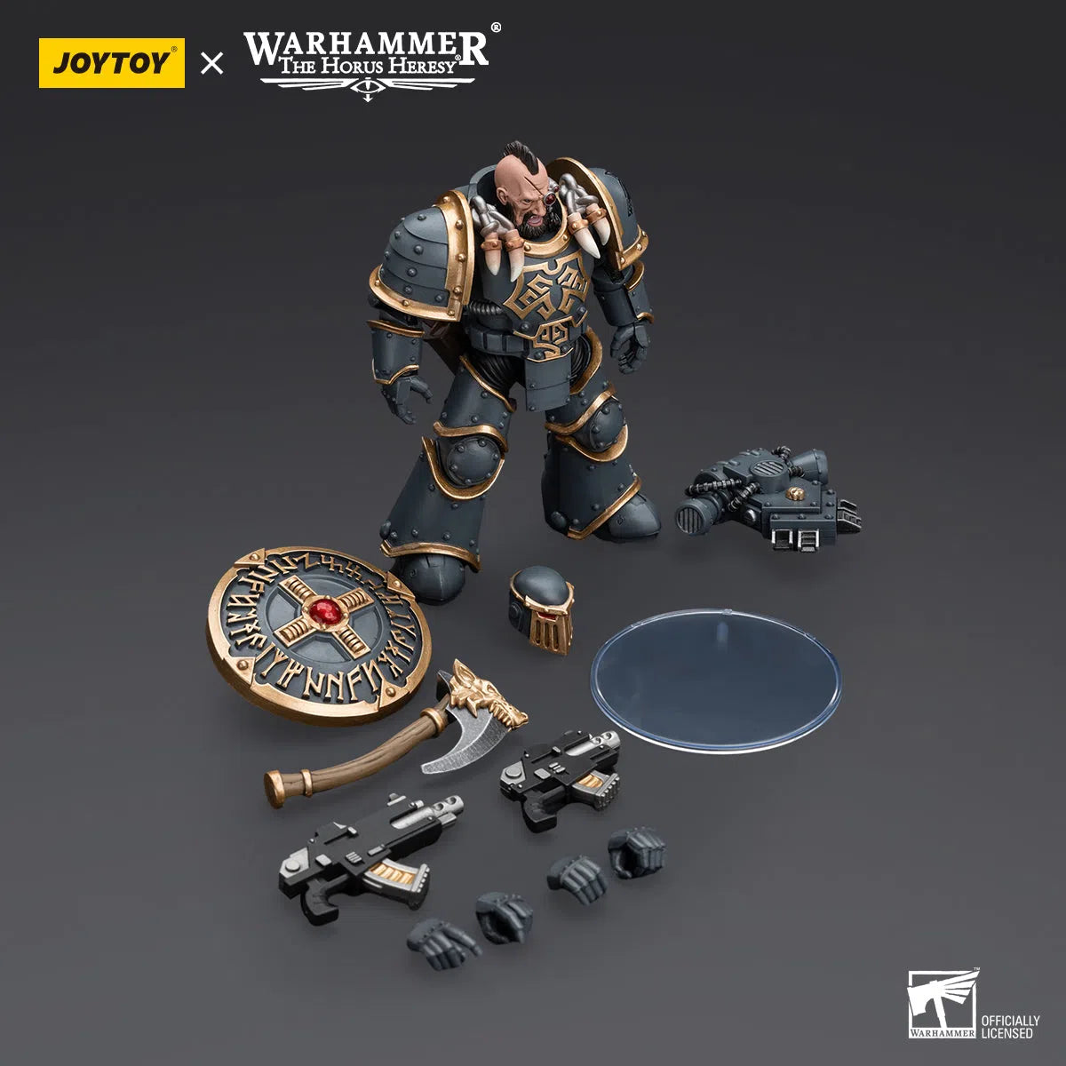 Warhammer Horus Heresy: Space Wolves: Grey Slayer Pack: Huscarl: Joy Toy Joy Toy