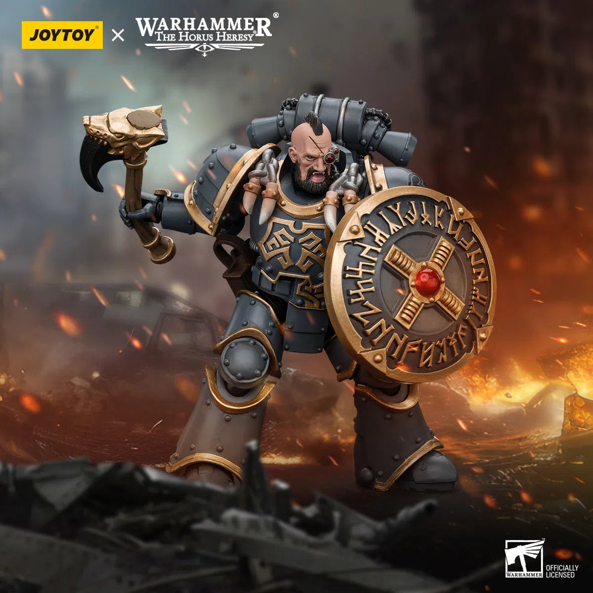 Warhammer Horus Heresy: Space Wolves: Grey Slayer Pack: Huscarl: Joy Toy Joy Toy