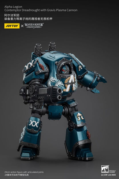 Warhammer The Horus Heresy Action Figure Alpha Legion Contemptor Dreadnought with Gravis Plasma Cannon 25 cm - Joy Toy Action Figure