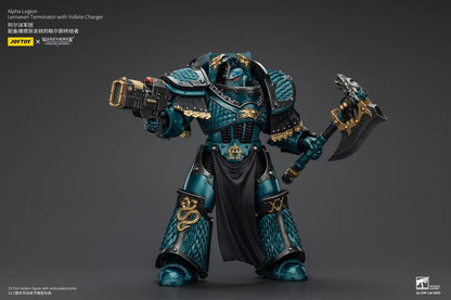 Warhammer The Horus Heresy Action Figure Alpha Legion Lernaean Terminator with Volkite Charger 20 cm - Joy Toy Action Figures