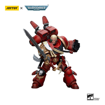 Warhammer The Horus Heresy Action Figure Blood Angels Captain With Jump Pack - Joy Toy Action Figure