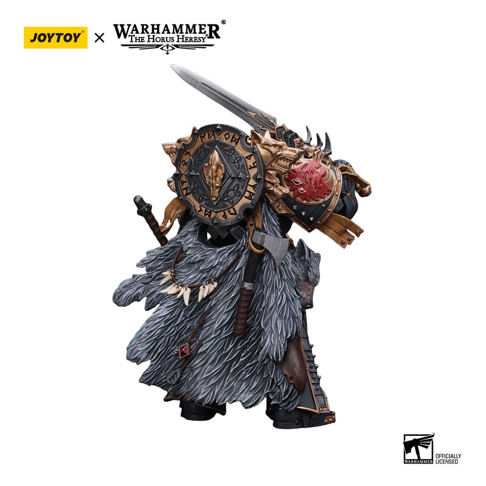 Warhammer The Horus Heresy Action Figure Space Wolves Leman Russ Primarch of the VIth Legion - Joy Toy Action Figure