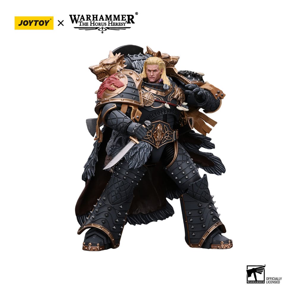 Warhammer The Horus Heresy Action Figure Space Wolves Leman Russ Primarch of the VIth Legion - Joy Toy Action Figure