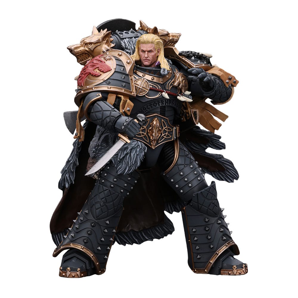 Warhammer The Horus Heresy Action Figure Space Wolves Leman Russ Primarch of the VIth Legion - Joy Toy Action Figure