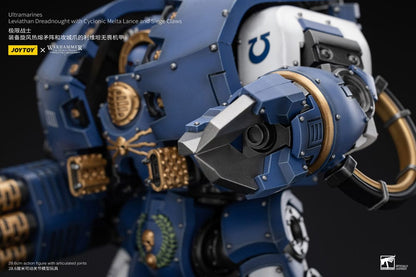 Warhammer The Horus Heresy Action Figure Ultramarines Leviathan Dreadnought with Cyclonic Melta Lance And Siege Claws - Joy Toy Action Figures