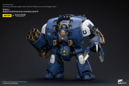 Warhammer The Horus Heresy Action Figure Ultramarines Leviathan Dreadnought with Cyclonic Melta Lance And Siege Claws - Joy Toy Action Figures