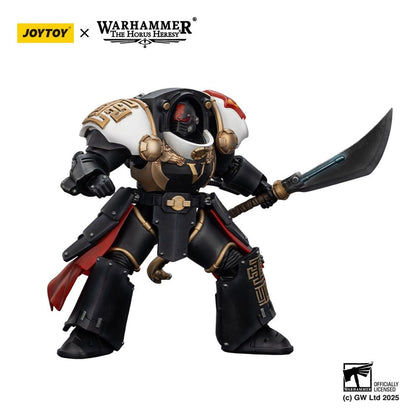 Warhammer The Horus Heresy Action Figure White Scars Ebon Keshig Terminator 1 with Power Glaive 13 cm - Joy Toy (CN) Action Figures