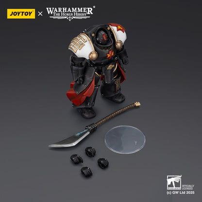 Warhammer The Horus Heresy Action Figure White Scars Ebon Keshig Terminator 2 with Power Glaive 13 cm - Joy Toy (CN) Action Figures