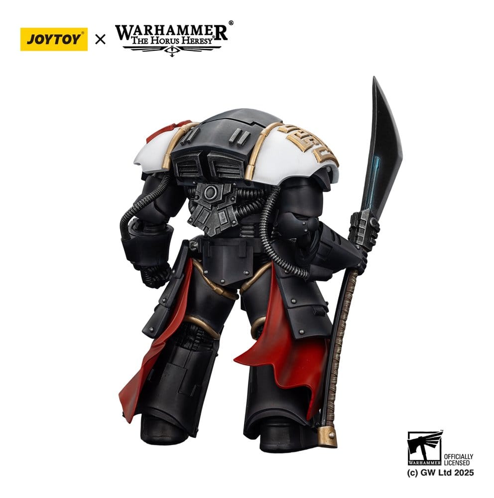 Warhammer The Horus Heresy Action Figure White Scars Ebon Keshig Terminator 2 with Power Glaive 13 cm - Joy Toy (CN) Action Figures