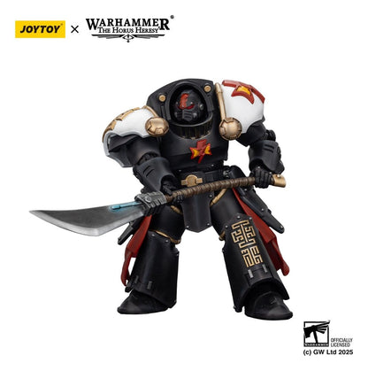 Warhammer The Horus Heresy Action Figure White Scars Ebon Keshig Terminator 2 with Power Glaive 13 cm - Joy Toy (CN) Action Figures