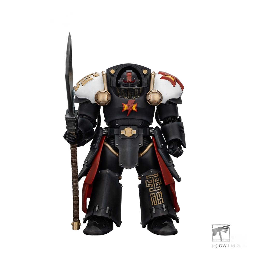 Warhammer The Horus Heresy Action Figure White Scars Ebon Keshig Terminator 2 with Power Glaive 13 cm - Joy Toy (CN) Action Figures