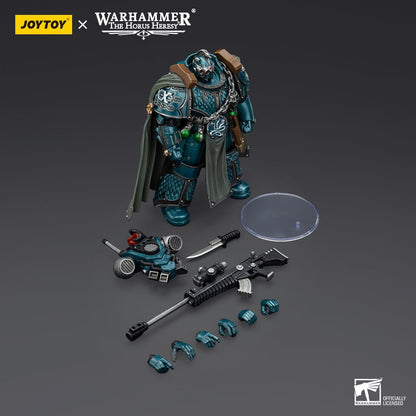 Warhammer: The Horus Heresy: Alpha Legion: Exodus: The One who is Many With Sniper Rifle And Power Daggere: Joy Toy - Joy Toy Action Figure