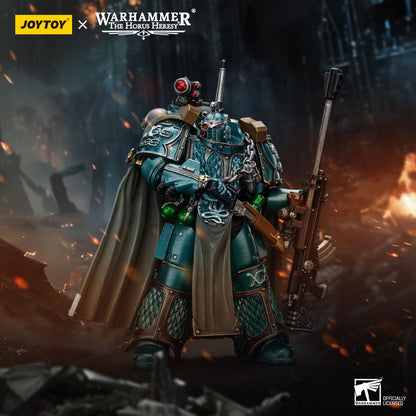 Warhammer: The Horus Heresy: Alpha Legion: Exodus: The One who is Many With Sniper Rifle And Power Daggere: Joy Toy - Joy Toy Action Figure