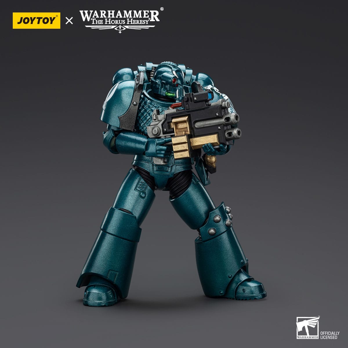 Warhammer: The Horus Heresy: Alpha Legion: Head hunter With Banestrike Combi-Bolter And Power Dagger - Joy Toy Action Figures