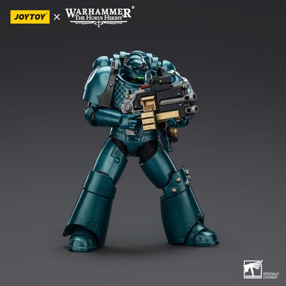 Warhammer: The Horus Heresy: Alpha Legion: Head hunter With Banestrike Combi-Bolter And Power Dagger - Joy Toy Action Figures