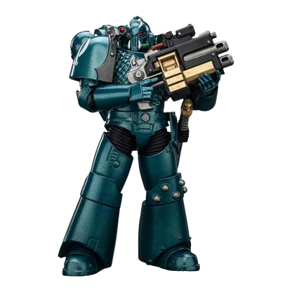 Warhammer: The Horus Heresy: Alpha Legion: Head hunter With Banestrike Combi-Bolter And Power Dagger - Joy Toy Action Figures