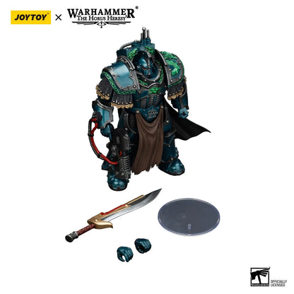Warhammer: The Horus Heresy: Alpha Legion: Legion Praetor in Cataphractii Terminator Armour: Joy Toy - Joy Toy Action Figure
