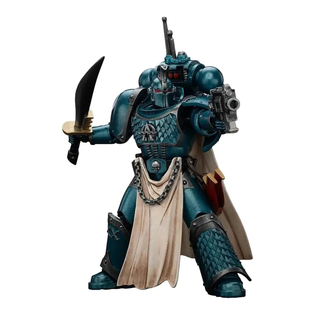 Warhammer: The Horus Heresy: Alpha Legion: Legion Praetor with Power Sword: Action Figure: Joy Toy by Joy Toy – Action Figure, [scale], UK stockist Planet Action Figures