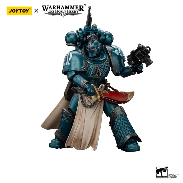 Warhammer: The Horus Heresy: Alpha Legion: Legion Praetor with Power Sword - Joy Toy Action Figures