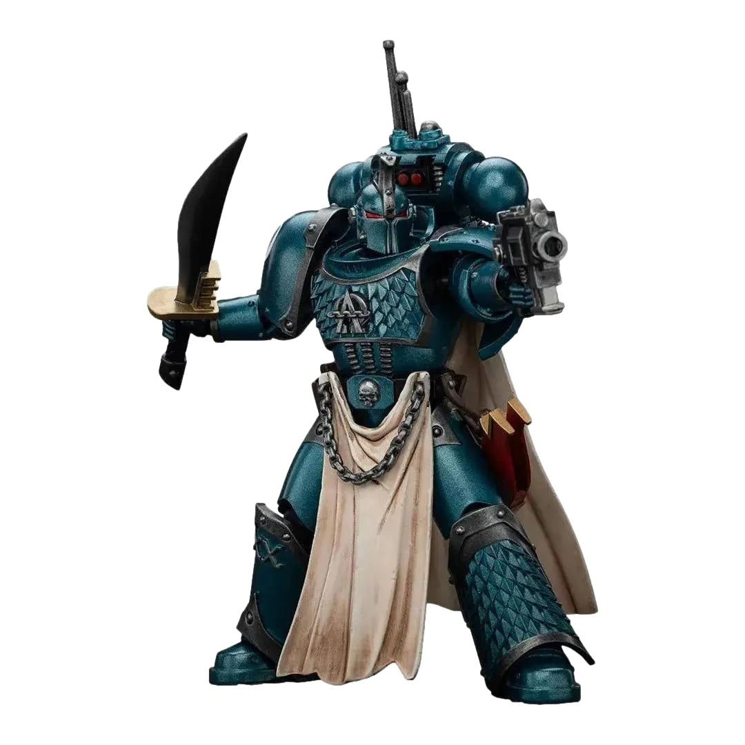Warhammer: The Horus Heresy: Alpha Legion: Legion Praetor with Power Sword - Joy Toy Action Figures