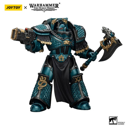 Warhammer: The Horus Heresy: Alpha Legion: Lernaean Terminator with Volkite Charger: Action Figure: Joy Toy - Joy Toy Action Figure