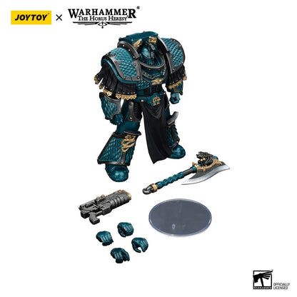 Warhammer: The Horus Heresy: Alpha Legion: Lernaean Terminator with Volkite Charger: Action Figure: Joy Toy - Joy Toy Action Figure