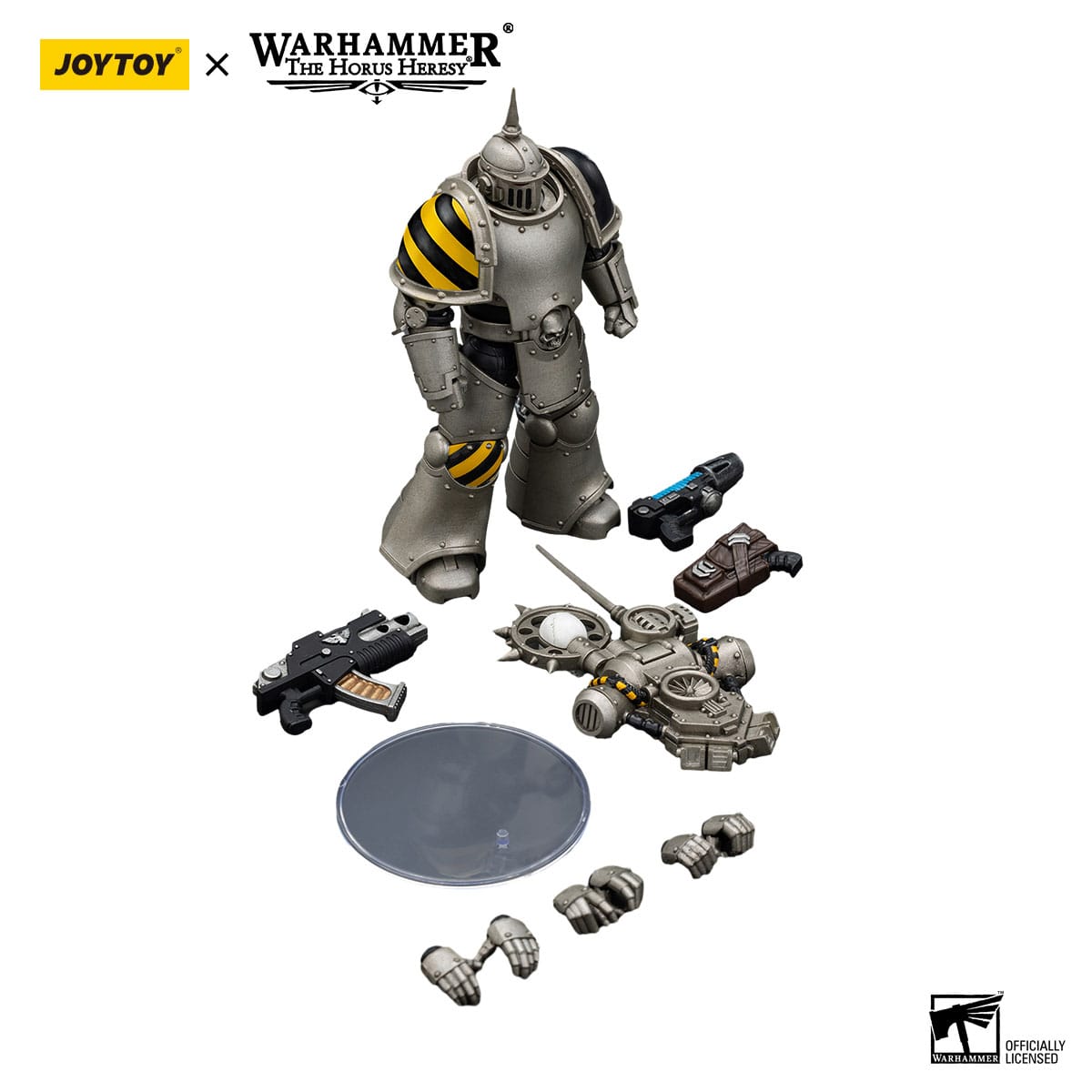 Warhammer: The Horus Heresy: Iron Warriors: MKII Tactical Legionary with Nuncio-vox - Joy Toy Action Figures