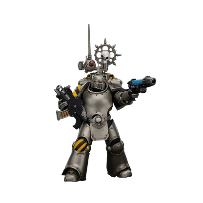 Warhammer: The Horus Heresy: Iron Warriors: MKII Tactical Legionary with Nuncio-vox - Joy Toy Action Figures