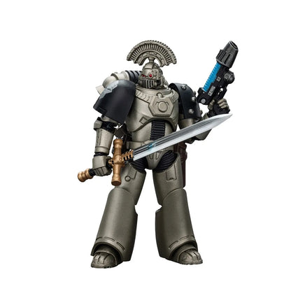 Warhammer: The Horus Heresy: Iron Warriors: MKVI Tactical Sergeant with Power Sword and Plasma Pistol: Action Figure: Joy Toy - Joy Toy Action Figure