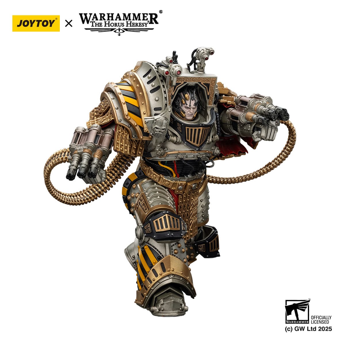 Warhammer: The Horus Heresy: Iron Warriors: Perturabo, Primarch of the IVth Legion - Joy Toy Action Figures