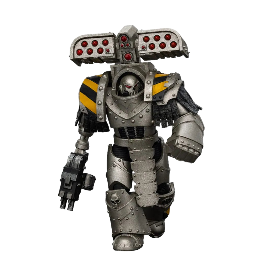 Warhammer: The Horus Heresy: Iron Warriors: Tyrant Siege Master Terminator with Rocket Launcher - Joy Toy Action Figures