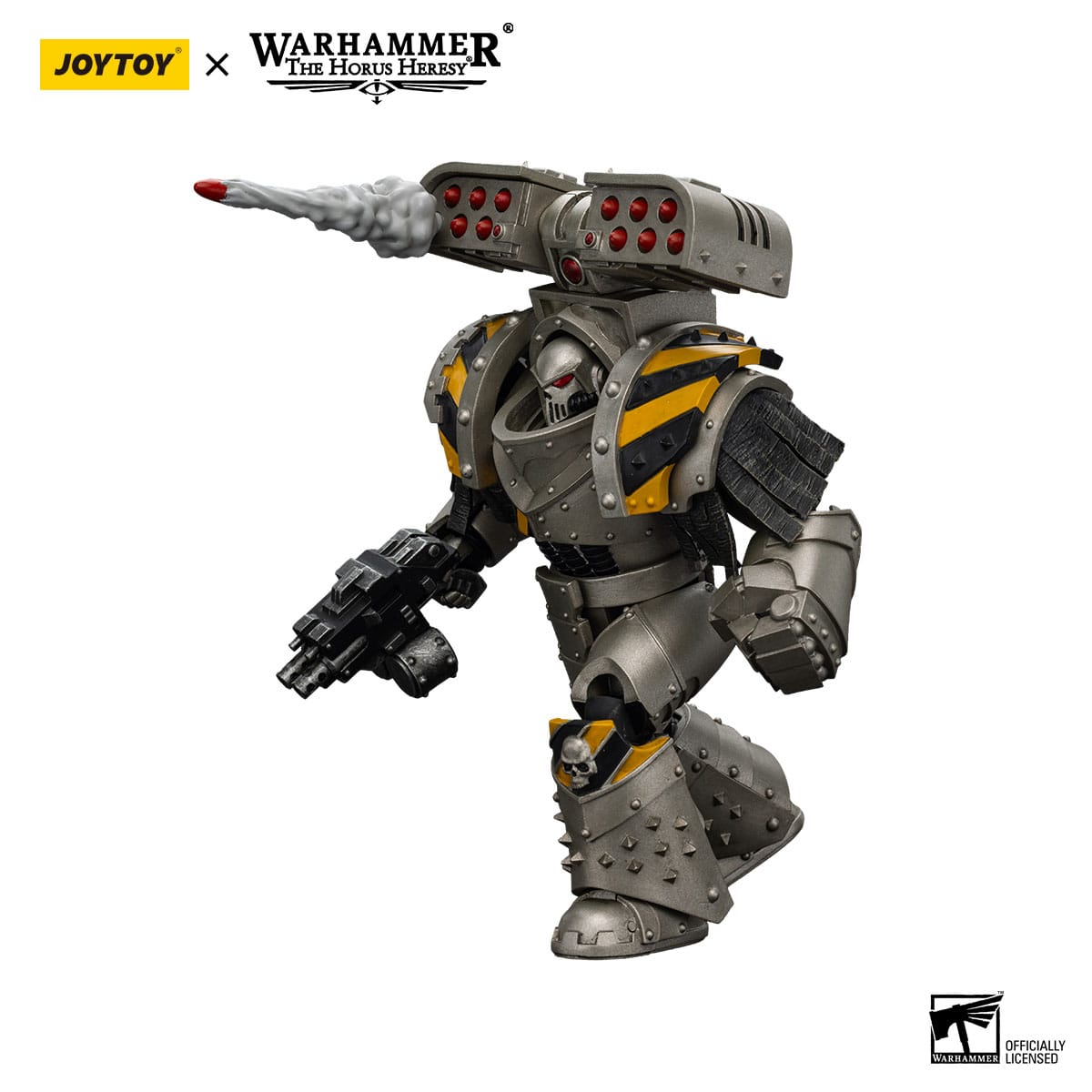 Warhammer: The Horus Heresy: Iron Warriors: Tyrant Siege Terminator with Rocket Launcher - Joy Toy Action Figures