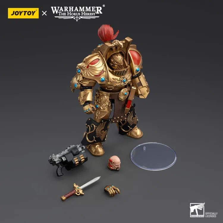 Warhammer: The Horus Heresy: Legio Custodes: Aquilon Terminator Squad: Aquilon With Lastrum Storm Bolter: Action Figure: Joy Toy Joy Toy