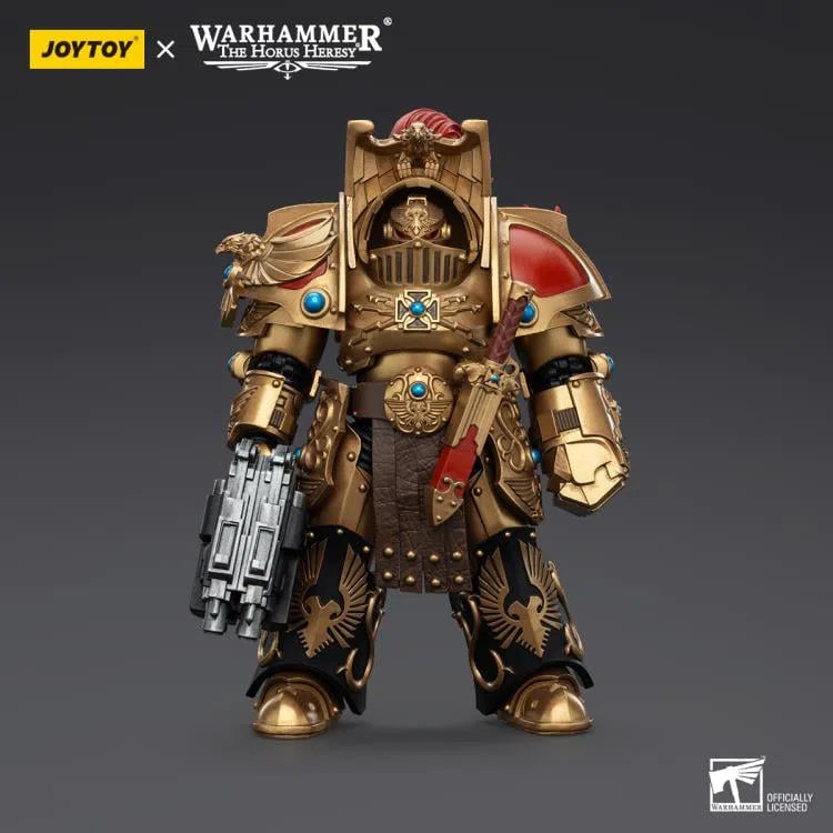 Warhammer: The Horus Heresy: Legio Custodes: Aquilon Terminator Squad: Aquilon With Lastrum Storm Bolter: Action Figure: Joy Toy Joy Toy