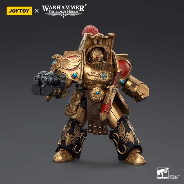 Warhammer: The Horus Heresy: Legio Custodes: Aquilon Terminator Squad: Aquilon With Lastrum Storm Bolter: Action Figure: Joy Toy Joy Toy