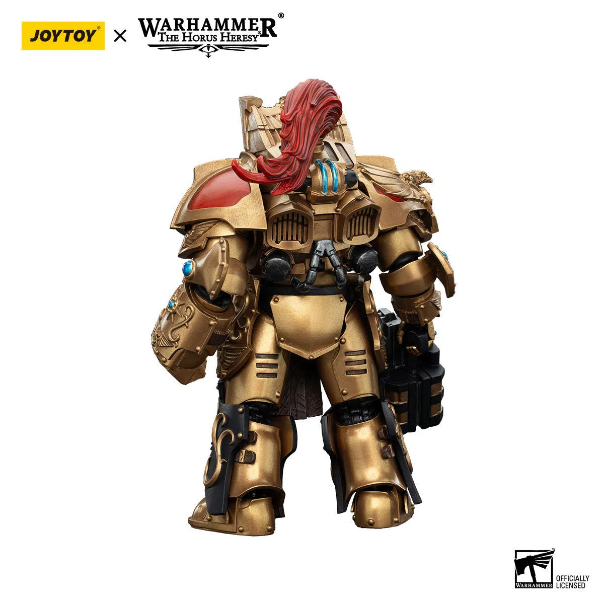 Warhammer: The Horus Heresy: Legio Custodes: Aquilon Terminator Squad: Aquilon With Lastrum Storm Bolter - Joy Toy Action Figures