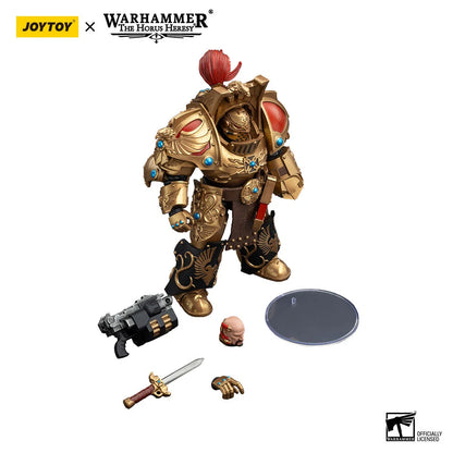 Warhammer: The Horus Heresy: Legio Custodes: Aquilon Terminator Squad: Aquilon With Lastrum Storm Bolter - Joy Toy Action Figures
