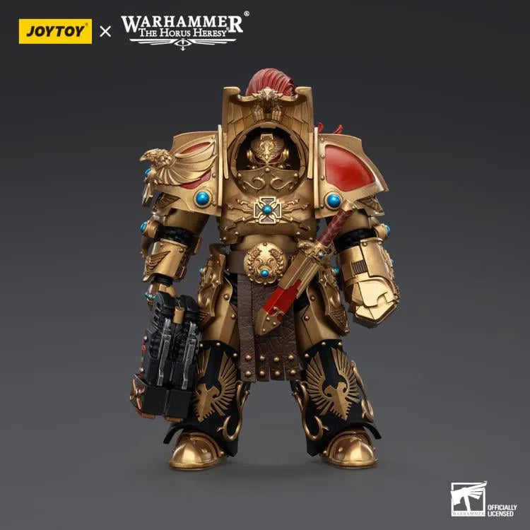 Warhammer: The Horus Heresy: Legio Custodes: Aquilon Terminator Squad: Aquilon With Twin-Linked Adrathic Destructor: Action Figure: Joy Toy Joy Toy